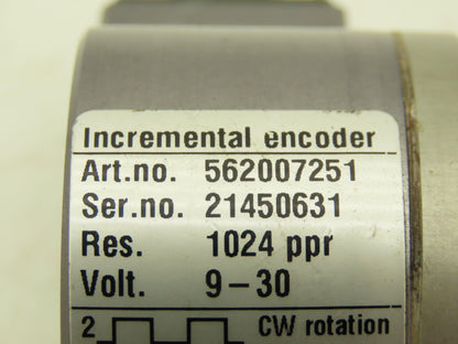 Leine & Linde 562007251 Incremental Hollow Shaft Encoder 1024PPR