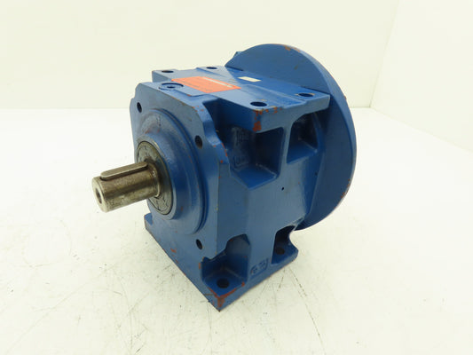 Rossi MR 2i 51 UC2A Inline Gearbox 8.6:1 Reducer 5Hp 196rpm IEC 90 Frame