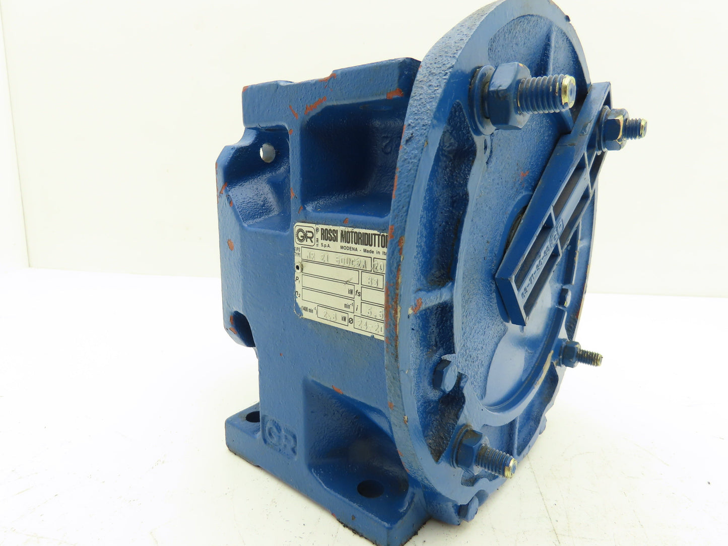 Rossi MR 2i 50 UC2A Inline Gearbox 6.5:1 Reducer 2.8kw 215rpm IEC 90 Frame