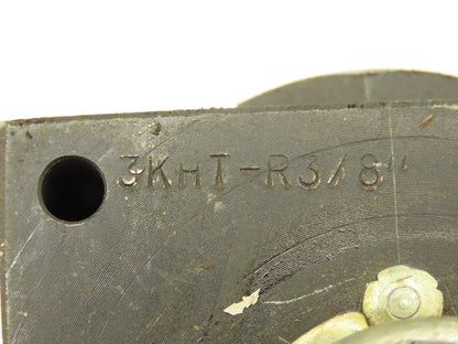 N/A 3KHT-R3/8" 8 87 Pneumatic Manual Valve 4 Way 2 Pos 150 PSI 3/8"NPT Lot of 5