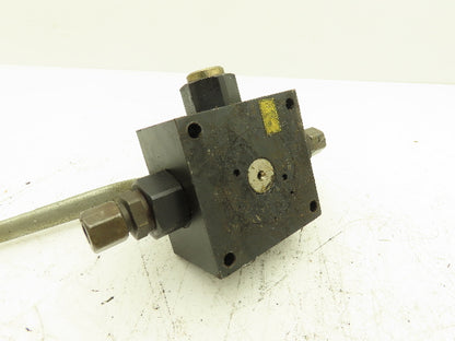 N/A 3KHT-R3/8" 8 87 Pneumatic Manual Valve 4 Way 2 Pos 150 PSI 3/8"NPT Lot of 5