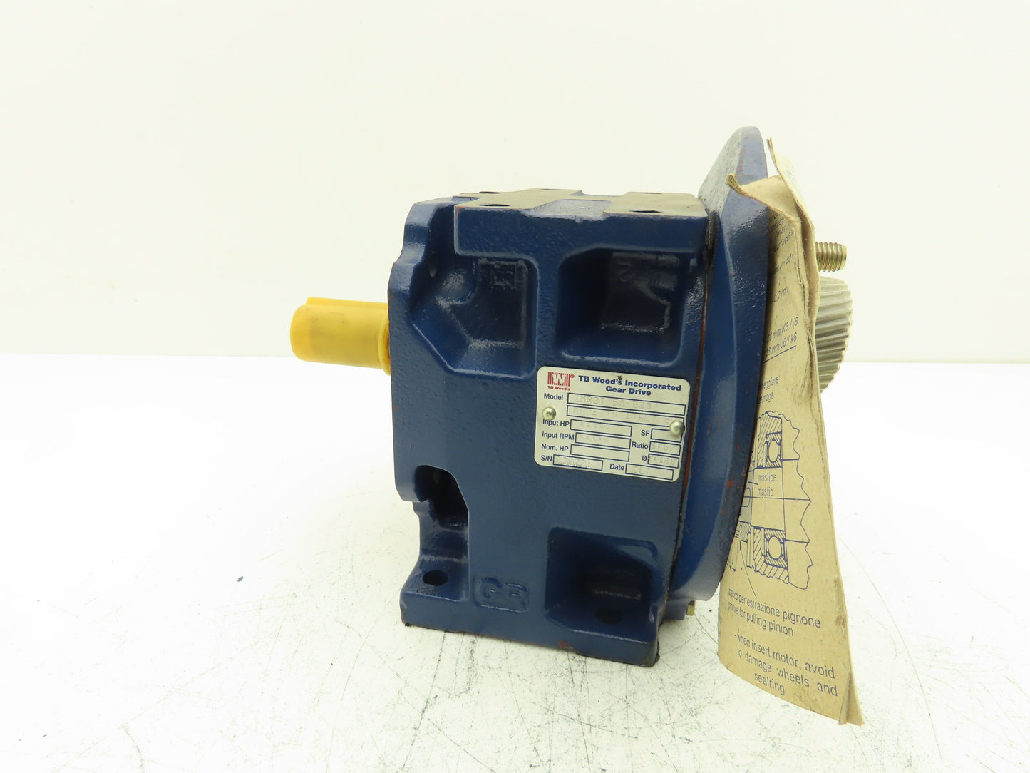 TB Woods IMR2I 50 0004 Inline Gearbox 8.6:1 Reducer 200rpm IEC 90 Frame