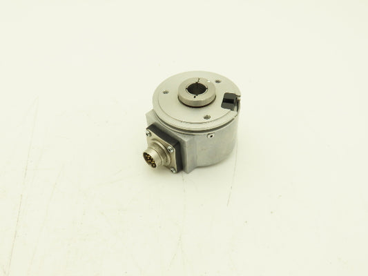 Baumer Electric 16.05A2048-E2-9 Rotary Encoder 12mm Blind Hollow Shaft 2048PPR