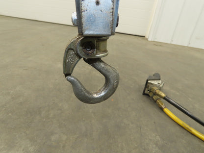 Ingersoll Zimmerman BW020120 Pneumatic Air Balancer 6' Travel 400Lb Swivel Mount