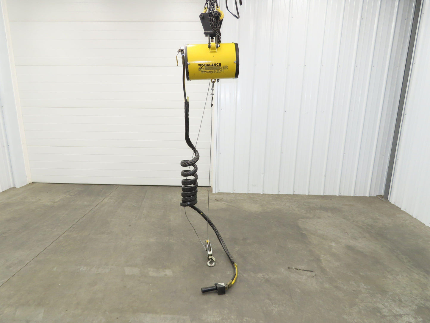 Ingersoll Zimmerman BW020120 Pneumatic Air Balancer 6' Travel 400Lb Swivel Mount