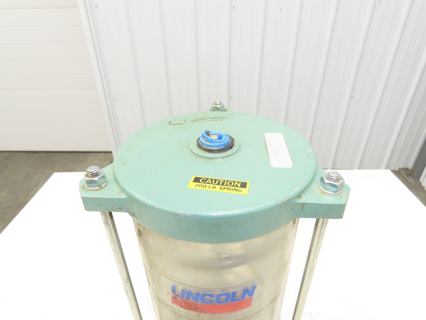 Lincoln 87406/87200 Pneumatic Grease 10Lb Reservoir