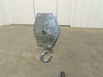 Ingersoll Zimmerman BW020120 Pneumatic Air Balancer 6' Travel 400Lb w/Load Block