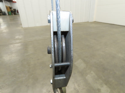 Ingersoll Zimmerman BW020120 Pneumatic Air Balancer 6' Travel 400Lb w/Load Block