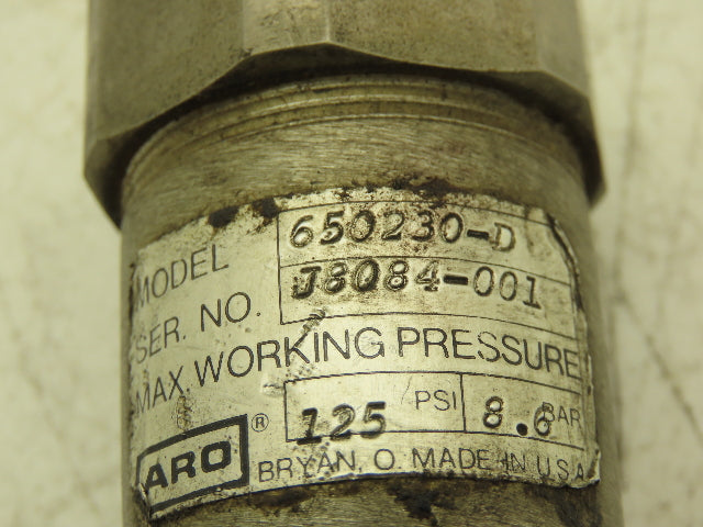 ARO 650230-D Transfer Pump 125psi 1:1 Ratio