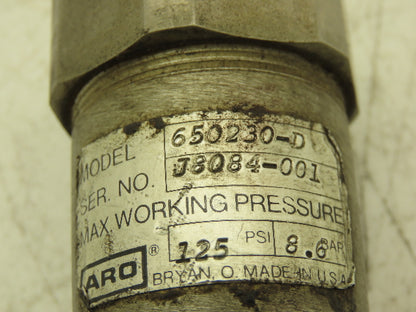 ARO 650230-D Transfer Pump 125psi 1:1 Ratio