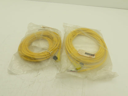 Molex 70430 Cable 4 Pin 4 wire 12mm Female 90 Degree Micro Lot of 2