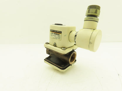 SMC IFW520 Pneumatic Air Flow Switch 15-87psi 5.28 gpm 40-140F 5A 125/250VAC