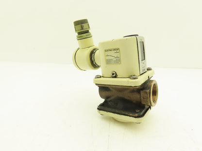 SMC IFW520 Pneumatic Air Flow Switch 15-87psi 5.28 gpm 40-140F 5A 125/250VAC