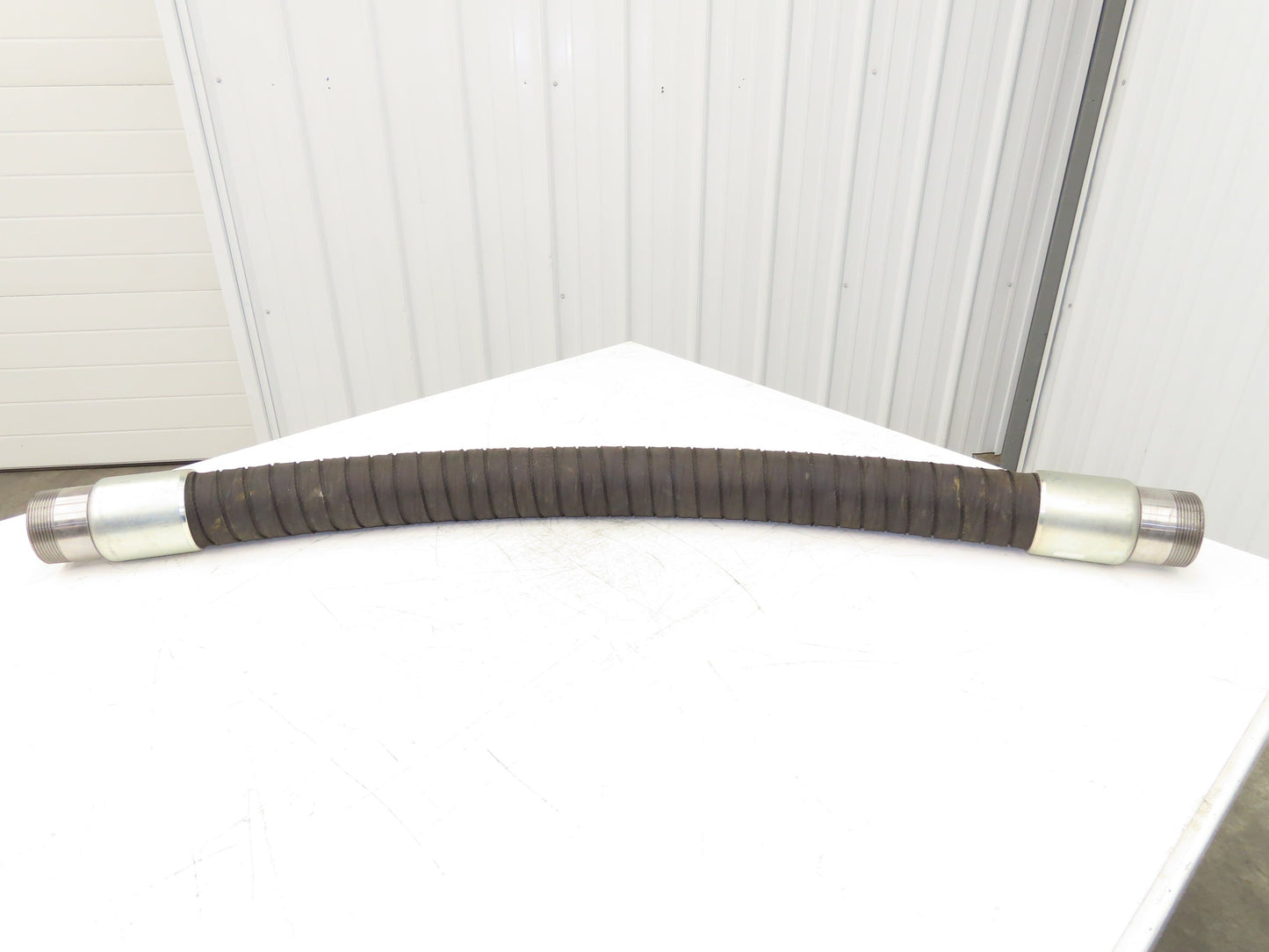 Thermoid Transporter Truck Tank Fuel Hose 3"ID x 54"L Ebonite 3"NPT 150PSI