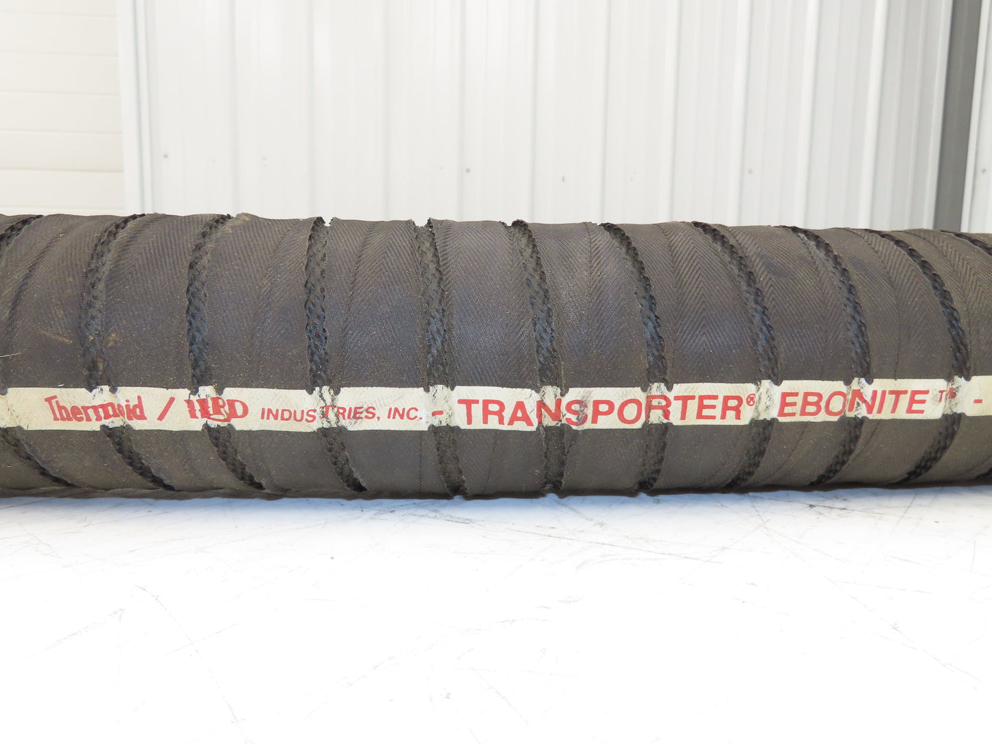 Thermoid Transporter Truck Tank Fuel Hose 3"ID x 54"L Ebonite 3"NPT 150PSI