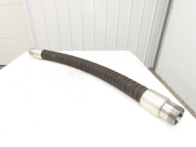 Thermoid Transporter Truck Tank Fuel Hose 3"ID x 54"L Ebonite 3"NPT 150PSI