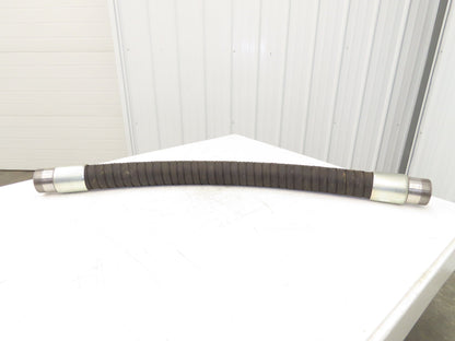 Thermoid Transporter Truck Tank Fuel Hose 3"ID x 54"L Ebonite 3"NPT 150PSI