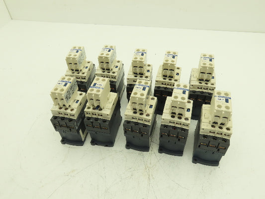 Telemecanique LC1D186 Contactor Motor Starter 32A 690V 15Hp Coil 24VDC Lot of 10