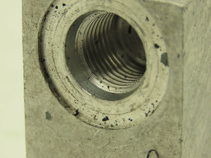 Vickers 283579A1 MCD-5761 Hydraulic Manifold 4-Way 1/4 & 1/2" Flared Threads