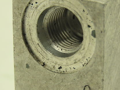 Vickers 283579A1 MCD-5761 Hydraulic Manifold 4-Way 1/4 & 1/2" Flared Threads