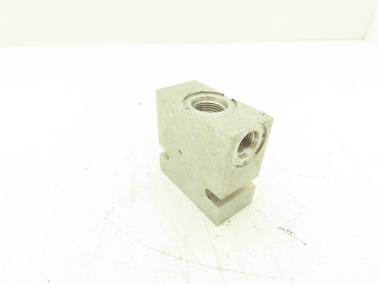 Vickers 283579A1 MCD-5761 Hydraulic Manifold 4-Way 1/4 & 1/2" Flared Threads