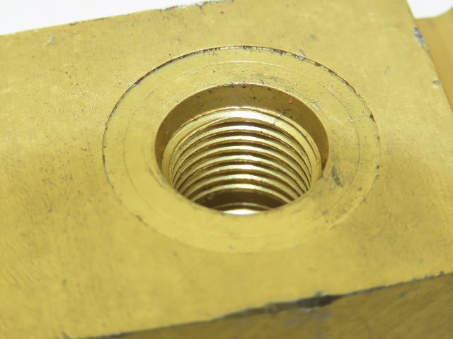 Vickers 31502 31502 Hydraulic Manifold 4-Way 1/4 & 1/2" Flared Threads