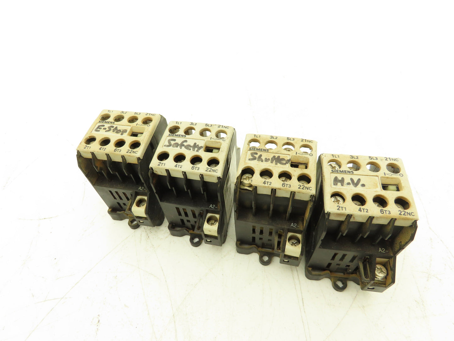 Siemens 3TG1001-0AC2 Contactor Power Relay 3NO 1NC 24VAC Coil  Lot of 4
