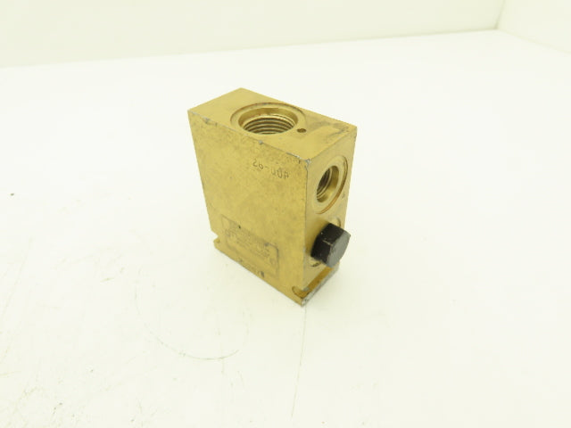 Vickers 20207B 20207B Hydraulic Manifold 5-Way 1/4 & 1/2" Flared Threads