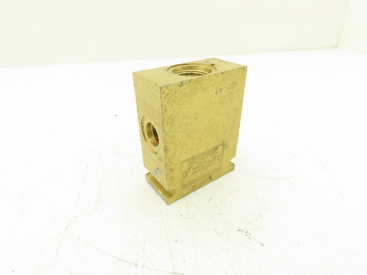 Vickers 20207B 20207B Hydraulic Manifold 5-Way 1/4 & 1/2" Flared Threads