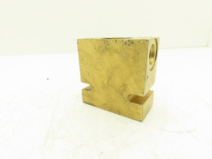 Vickers MCD-3953 Hydraulic Manifold 4-Way 1/4 & 1/2" Threads