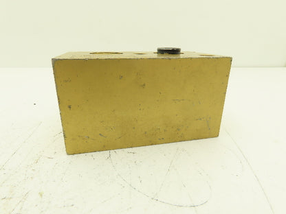 Vickers MCD-5796 Hydraulic Manifold 6-Way 1/4 & 1/2" Threads