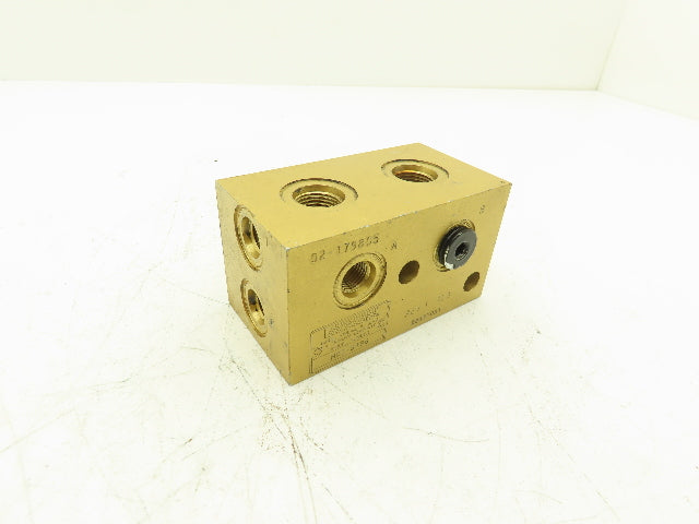 Vickers MCD-5796 Hydraulic Manifold 6-Way 1/4 & 1/2" Threads