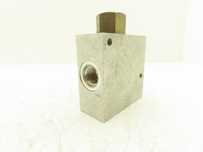 Vickers FC-2-12T-K2 Hydraulic Manifold 4-Way 3/4" Threads