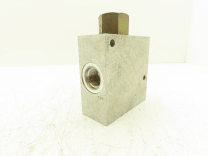 Vickers FC-2-12T-K2 Hydraulic Manifold 4-Way 3/4" Threads