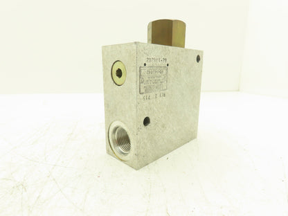 Vickers FC-2-12T-K2 Hydraulic Manifold 4-Way 3/4" Threads