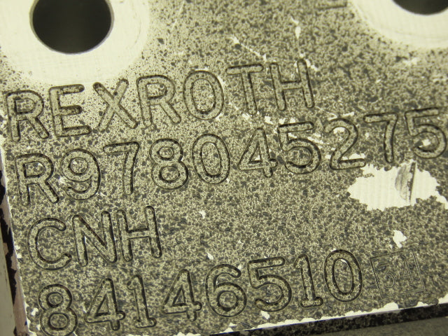 Rexroth R978045275 Hydraulic Manifold 3-Way 1/4" Flared Threads