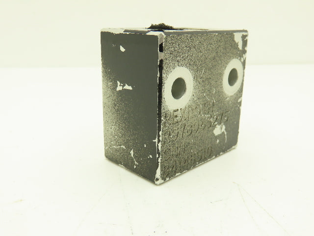 Rexroth R978045275 Hydraulic Manifold 3-Way 1/4" Flared Threads