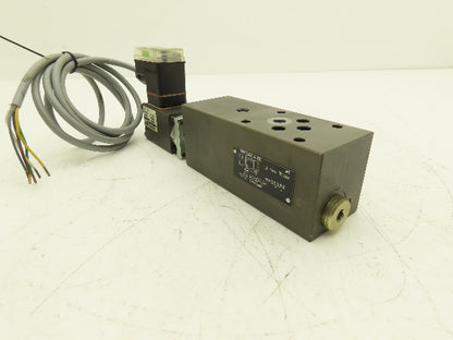 Wandfluh MVPSA06-A-100 Proportional Pressure Relief Valve 24V Solenoid PI35V-G24