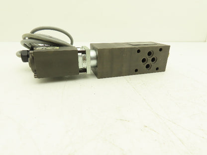 Wandfluh MVPSA06-A-100 Proportional Pressure Relief Valve 24V Solenoid PI35V-G24