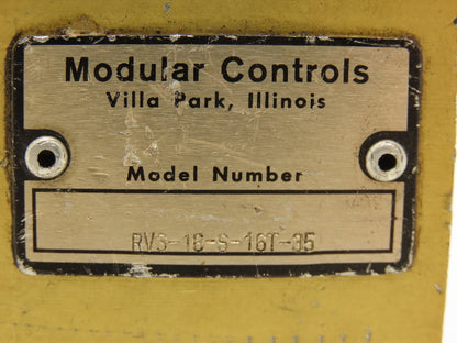 Delta Power RV3-16-S-16T-35 Hydraulic Manifold 3-Way 1" Flared Threads