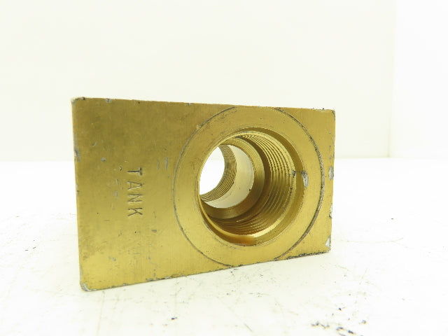 Delta Power RV3-16-S-16T-35 Hydraulic Manifold 3-Way 1" Flared Threads