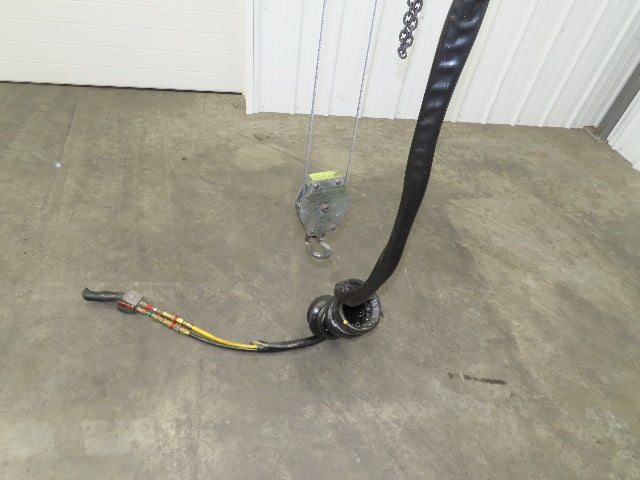 Ingersoll Zimmerman BW020120 Pneumatic Air Balancer 6' Travel 400Lb Swivel Mount