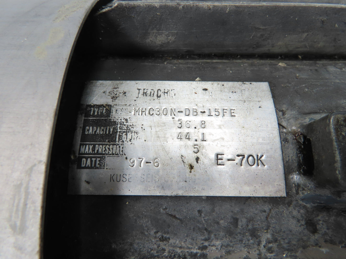 Teral TRP-MHC30N Gear Pump Oil Coolant 57.2LPM 1.5KW 42PSI 1120 RPM 220V 3Ph