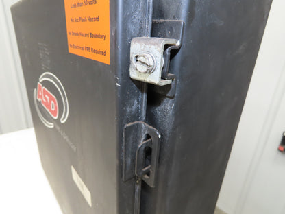 Hoffman A202008LP Electrical Enclosure Control Panel 20x20x8" Back Plate JIC