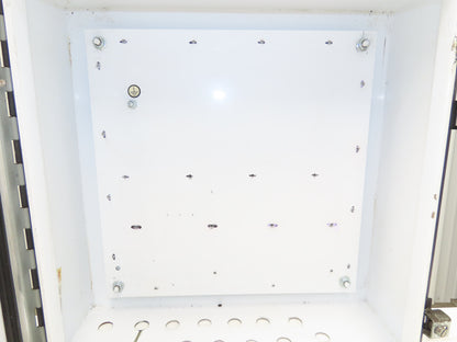 Hoffman A202008LP Electrical Enclosure Control Panel 20x20x8" Back Plate JIC