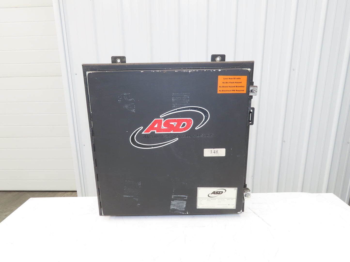 Hoffman A202008LP Electrical Enclosure Control Panel 20x20x8" Back Plate JIC