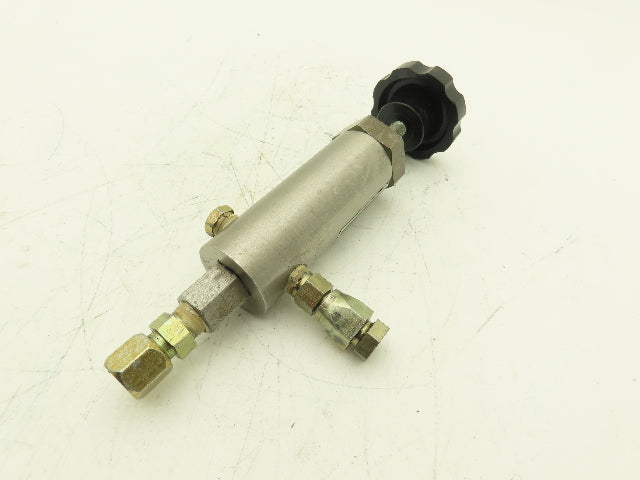 Haskel Inc. Relief Valve 1000 PSIG 1/4" Flared Fittings