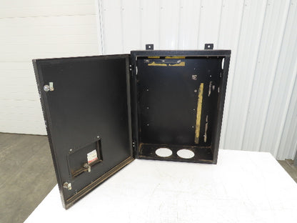 Aluminum Electrical Enclosure Control Panel 26x20x8" JIC Black