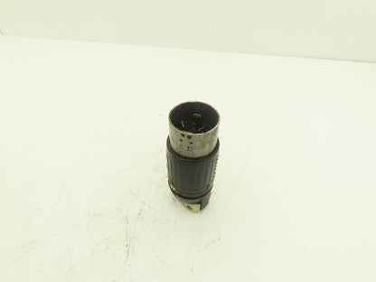 Hubbell HBL7765C Electrical Plug 3PH 4 Wire Male Twist Lock 50A 600VAC 250VDC