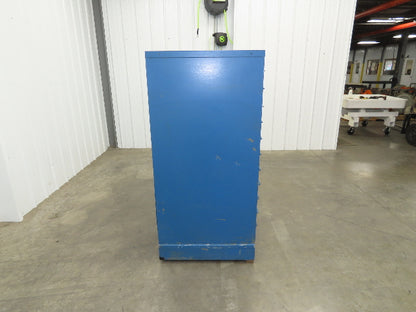 General Fireproofing Card Storage Cabinet 22 Drawer Unit 1940 Vintage Industrial